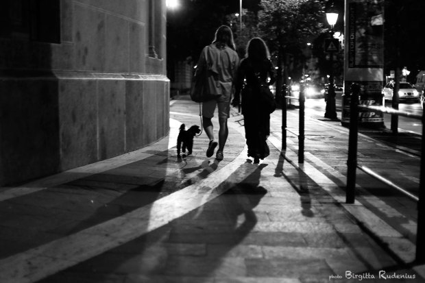 Street Photography - Late sunset walk
