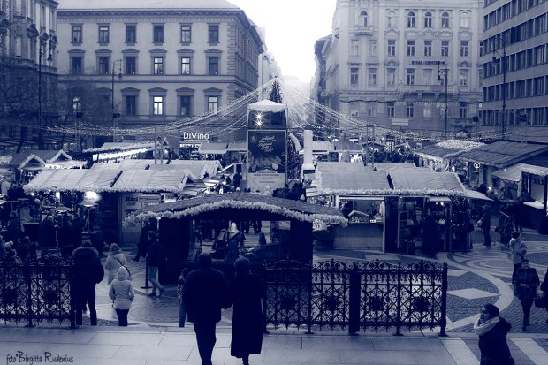Blue Christmas Market, Budapest