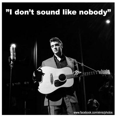 ELVIS - "I don't sound like nobody"