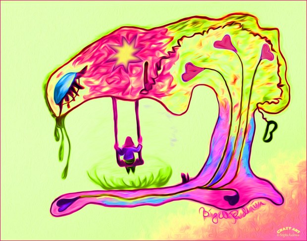 Crazy Art by me - Swinging my Life