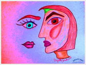 Crazy Art by me - Speech Talking to you