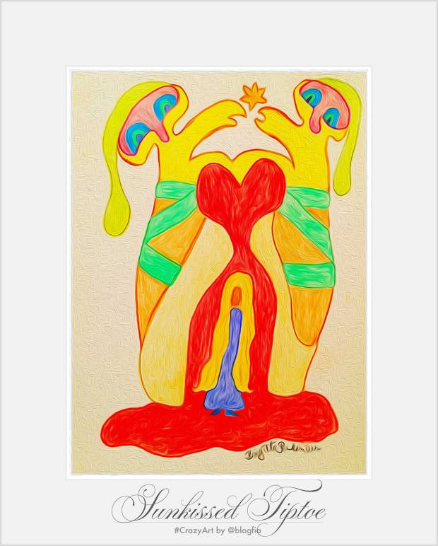 Crazy Art by me - Dancing shoes - TipToe