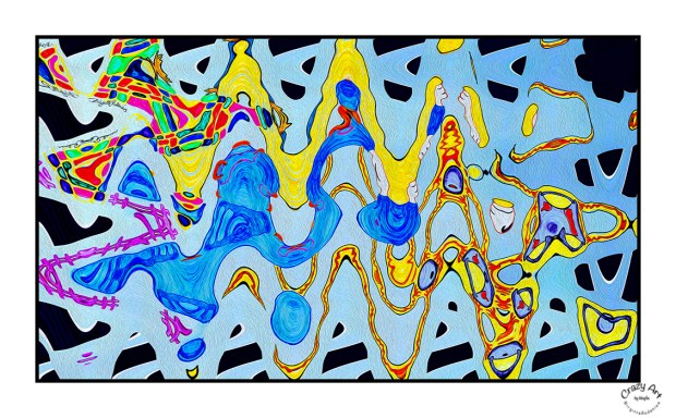 Crazy Art by me - Forcing Fence