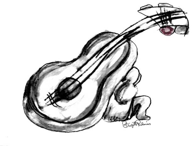 Crazy Art by me - Lonely Music