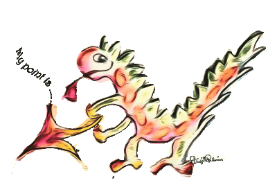 Crazy Art - My Point is!