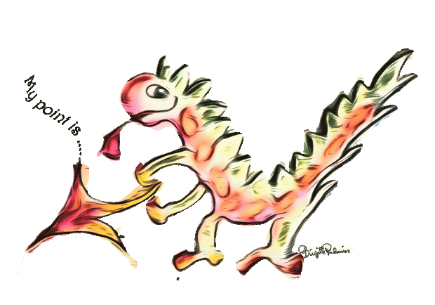 Crazy Art - My Point is!