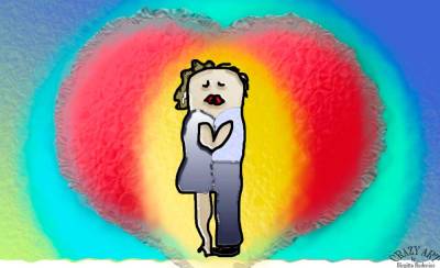 Crazy Art by me - Kyssen