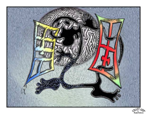 Crazy Art by me - Sense of freedom