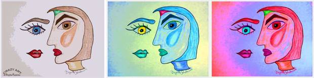 Crazy Art by me - Talking the World with You