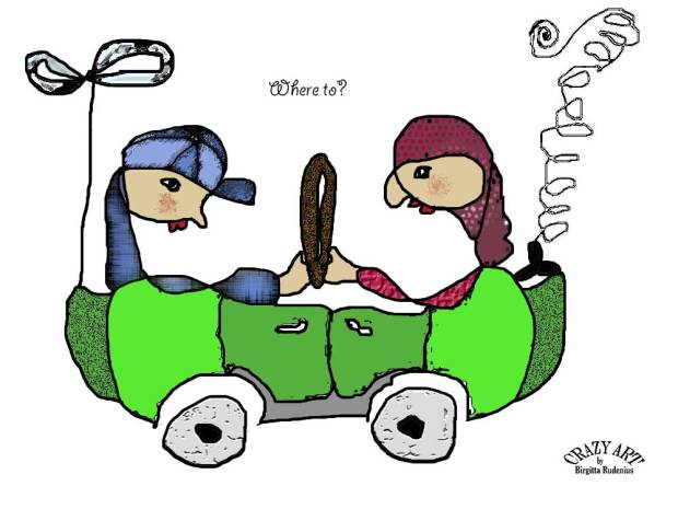 Crazy Art by me - Where to?