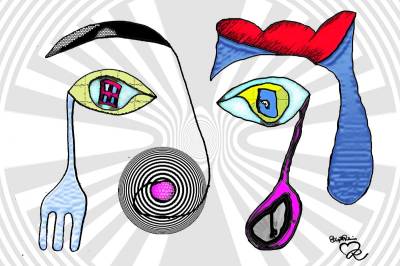 Crazy Art by me - Ready for the World