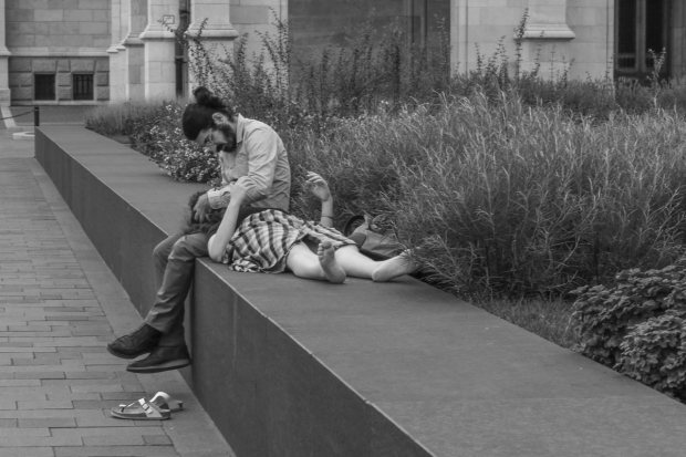 Street Photography - Face to Face - You and me.