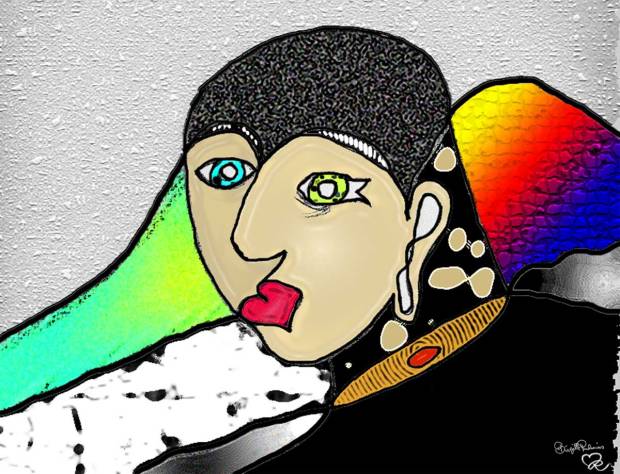 Crazy Art by me - Eyes for him