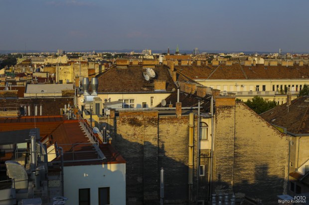 View from 360bar Budapest