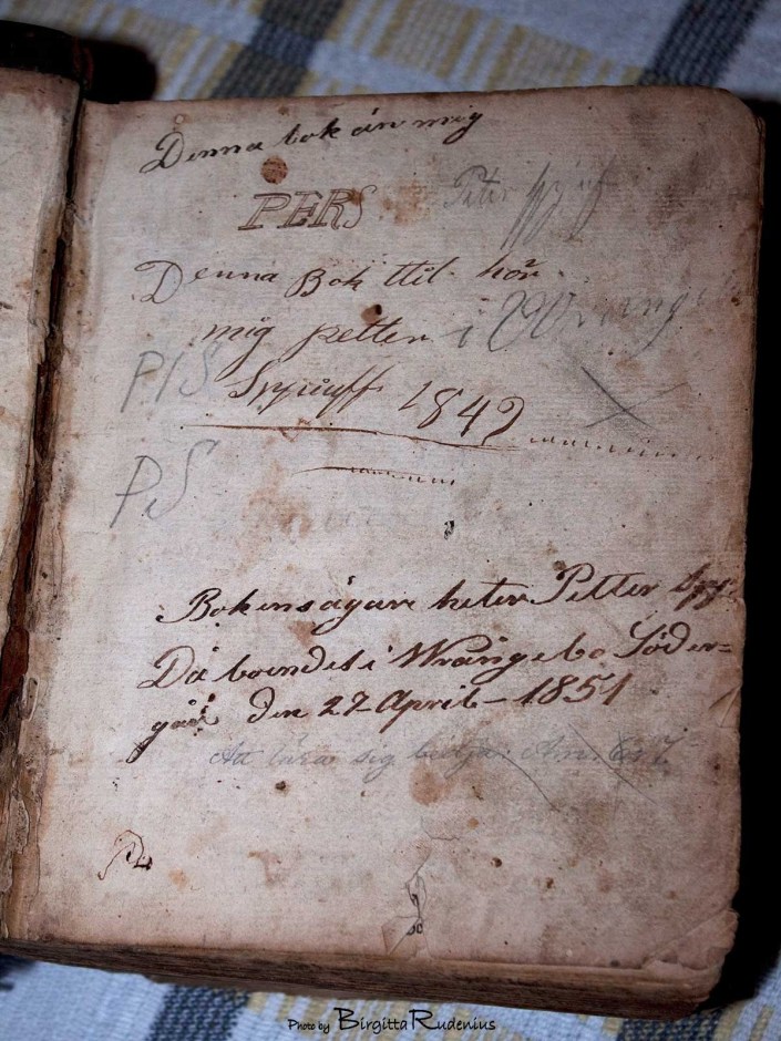 Peter Spjufs Bibel - Rudenius släktbibel