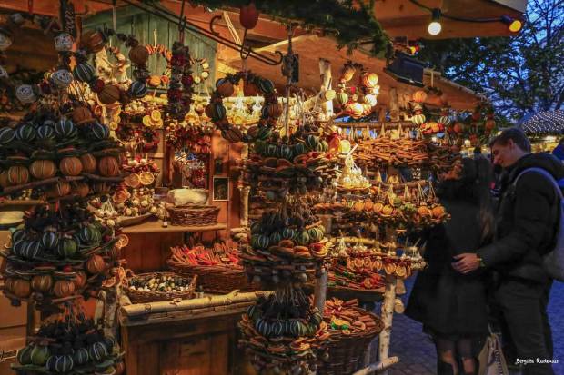 Christmas market Cinnamon in Budapest