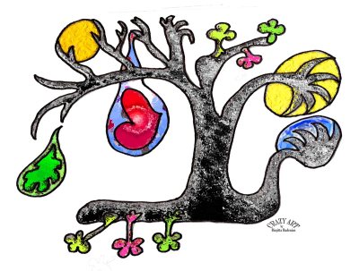 Crazy Art by me - Life Tree