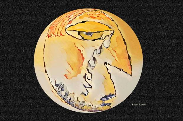 Crazy Art by blogfia - Sun is Going Down - Face it!