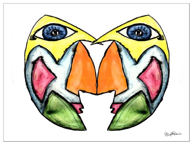 Crazy Art by me - Talking to You