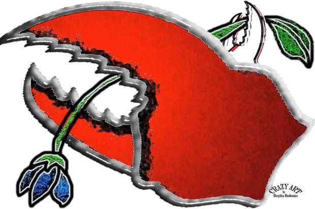 Crazy Art by me - Scarlet Crabfish Claw