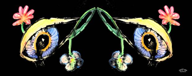 Crazy Art by me - Sad eyes