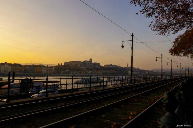 Sunset in Budapest