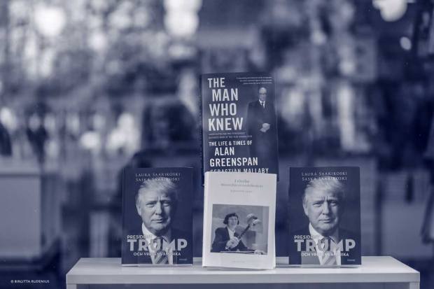 Blue Photo - Trump 45th president of U.S.