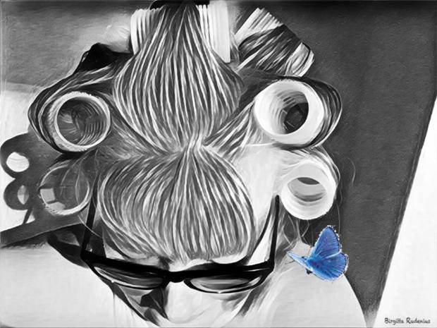 Crazy Art me - Butterfly Blue