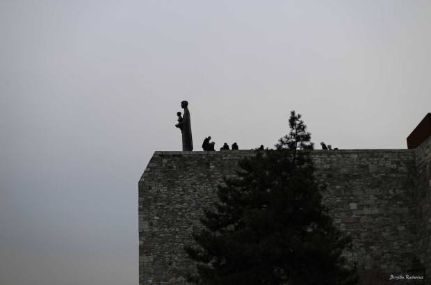 Statue on Castle Area Budapest