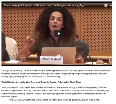 Feminist gov.se - Walk of Shame.