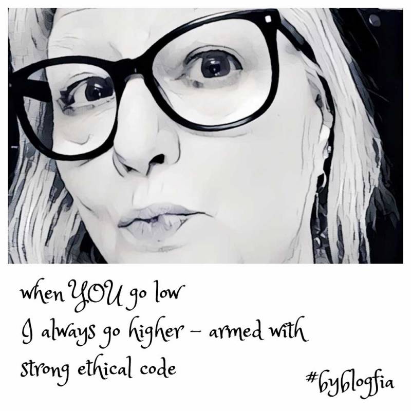 When you go low - I go higher! #byblogfia