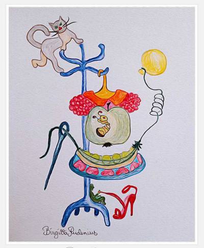 Crazy Art by me - Puzzling Pieces together.