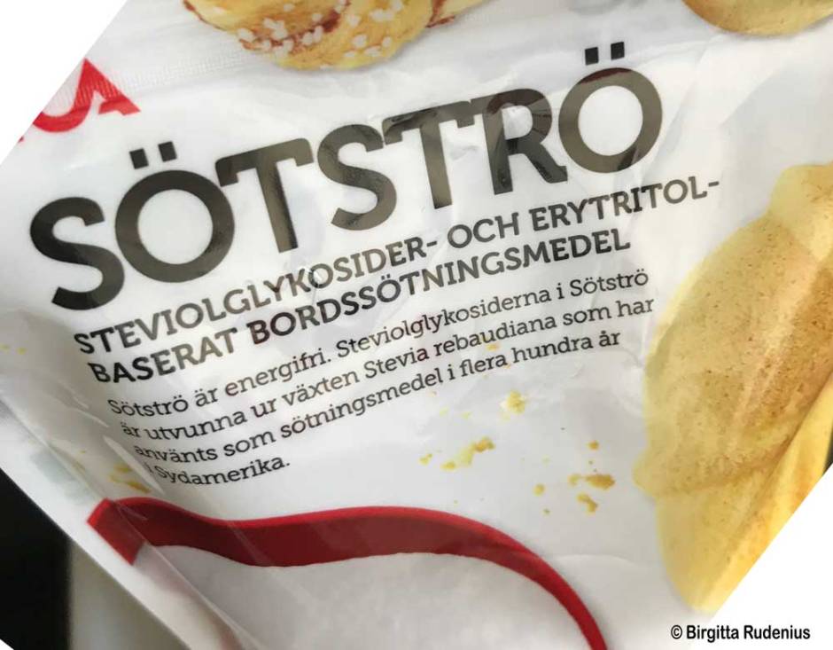 Sötströ - Stevia.