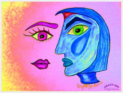 Crazy Art by me - Freedom to Speak and Think!