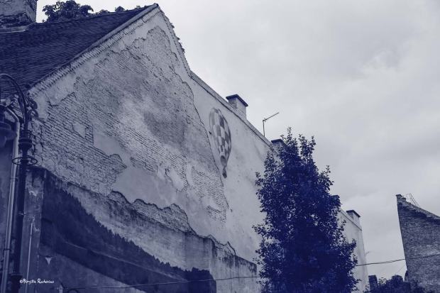 Blue Photo - Art Wall, Budapest.