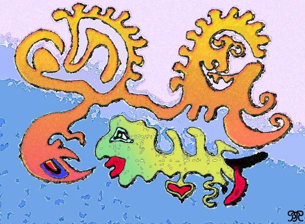 Crazy Art by me - Braveheart.