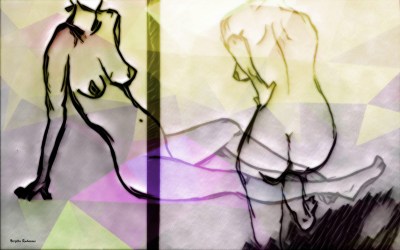 KROKI - Double Female Exposure.