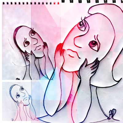 Crazy Art - All those profiles.