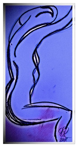 Drawing - Female Curves.