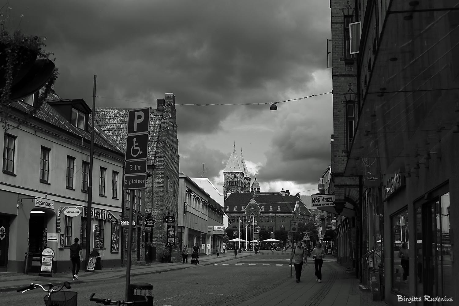 Street Photo Lund City © Birgitta Rudenius