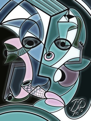 Face Life & AI. ©BirgittaRudenius