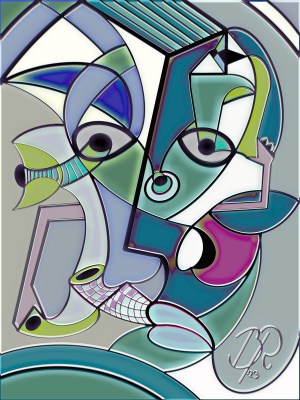 Face Life & AI. ©BirgittaRudenius